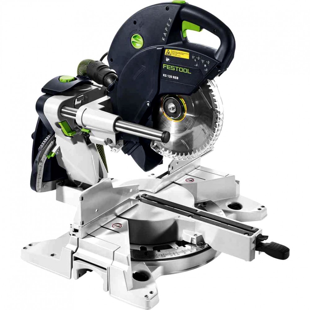 FESTOOL แท่นตัดองศา SLIDING COMPOUND MITRE SAW FESTOOL KS 120 REB KAPEX