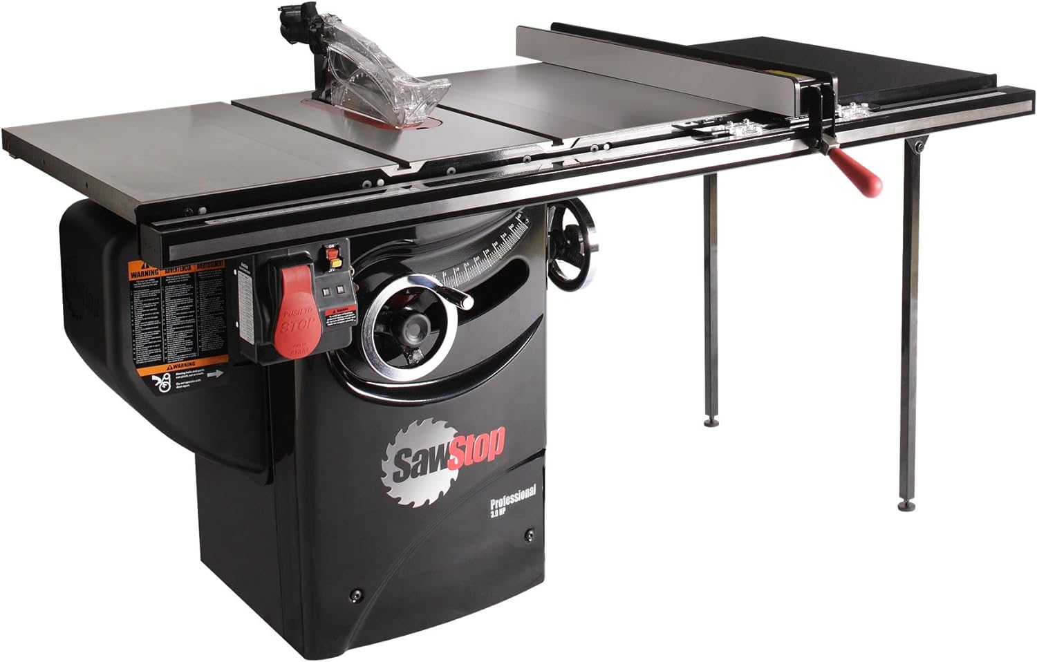 SAWSTOP PCS31230-CH Professional Table Saw with 36" T-Glide Fence Assembly ติดต่อก่อนสั่งซื้อครับ ล้อเป็นอุปกรณ์เสริมพิเศษ