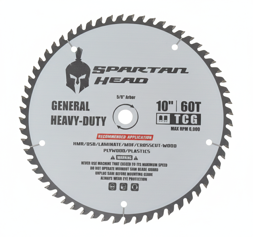 ใบเลื่อย SPARTAN HEAD 60TCG ฟัน 10 นิ้ว ส่งฟรี